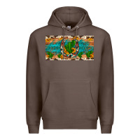 Coffee cactus sunflower horseshoe license plate Premium Hoodie - Artiststas