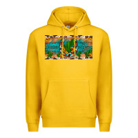 Lemon cactus sunflower horseshoe license plate Premium Hoodie - Artiststas