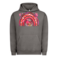 Pigment Tornado valentines day rainbow with heart Urban Hoodie - NancyCooperArtShop