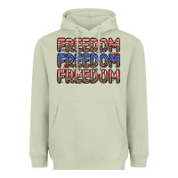 Matcha freedom freedom freedom Heavyweight Hoodie - Zillion Design Studio