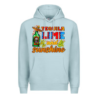 Blue Mist tequila lime and sunshine Premium Hoodie - AdoDesignShop