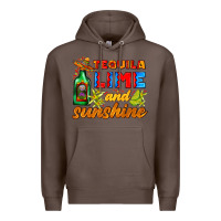 Coffee tequila lime and sunshine Premium Hoodie - AdoDesignShop