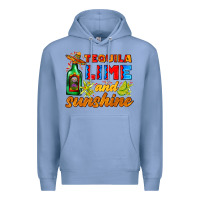 Colony Blue tequila lime and sunshine Premium Hoodie - AdoDesignShop