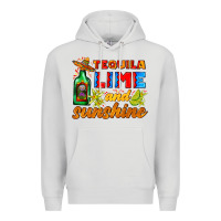 Dove Grey tequila lime and sunshine Premium Hoodie - AdoDesignShop