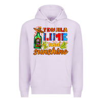 Lilac tequila lime and sunshine Premium Hoodie - AdoDesignShop