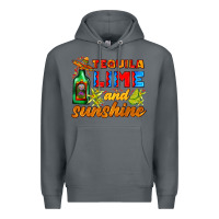 Rock tequila lime and sunshine Premium Hoodie - AdoDesignShop