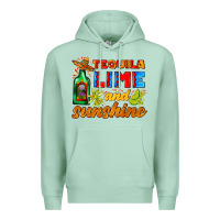 Seafoam tequila lime and sunshine Premium Hoodie - AdoDesignShop