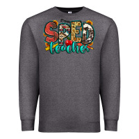 Charcoal Heather special education teacher Premium Sweatshirt - Zillion Design Studio