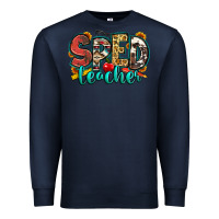 Navy special education teacher Premium Sweatshirt - Zillion Design Studio