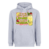 Heather Grey when life gives you lemons make lemonade Heavyweight Hoodie - texasbilliewilder