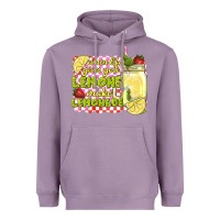 Lavender when life gives you lemons make lemonade Heavyweight Hoodie - texasbilliewilder
