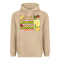 Mushroom when life gives you lemons make lemonade Heavyweight Hoodie - texasbilliewilder