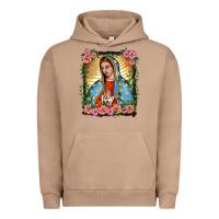 Pigment Burro lady of guadalupe portrait Urban Hoodie - BarkalooDesign
