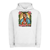 Pigment Lunar Rock lady of guadalupe portrait Urban Hoodie - BarkalooDesign