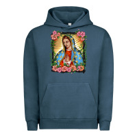 Lady Of Guadalupe Portrait Urban Hoodie | Teevron