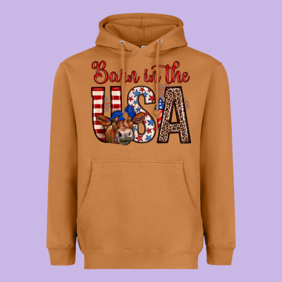 Barn In The Usa Heavyweight Hoodie Designed By Zillion Design Studio