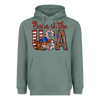 Sage barn in the usa Heavyweight Hoodie - Zillion Design Studio