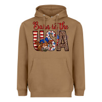 Toasted Coconut barn in the usa Heavyweight Hoodie - Zillion Design Studio
