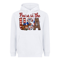 White barn in the usa Heavyweight Hoodie - Zillion Design Studio