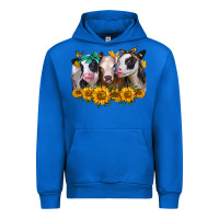 Cobalt sunflower heifers Urban Hoodie - Jasminsmagicworld