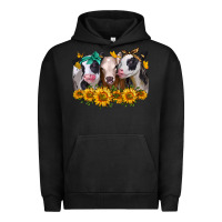 Pigment Black sunflower heifers Urban Hoodie - Jasminsmagicworld