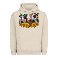 Pigment French Oak sunflower heifers Urban Hoodie - Jasminsmagicworld