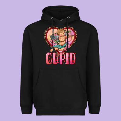Cupid Heart Heavyweight Hoodie Designed By Ranaportraitstore