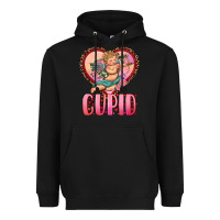 Black cupid heart Heavyweight Hoodie - RanaPortraitStore