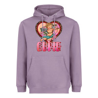 Lavender cupid heart Heavyweight Hoodie - RanaPortraitStore