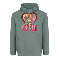 Sage cupid heart Heavyweight Hoodie - RanaPortraitStore