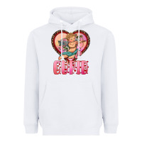 White cupid heart Heavyweight Hoodie - RanaPortraitStore