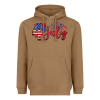 Toasted Coconut 4th of july zillion Heavyweight Hoodie - Zillion Design Studio