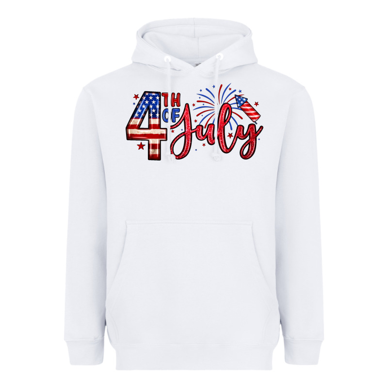 4th Of July Zillion Heavyweight Hoodie by Zillion Design Studio | Teevron