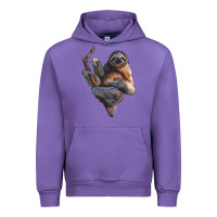 Tulip Sloth Urban Hoodie - LillyAllenDesigns