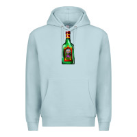 Blue Mist tequila bottle Premium Hoodie - AdoDesignShop