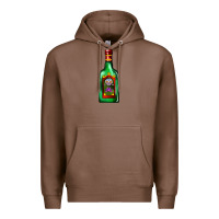 Chestnut tequila bottle Premium Hoodie - AdoDesignShop