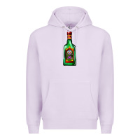 Lilac tequila bottle Premium Hoodie - AdoDesignShop