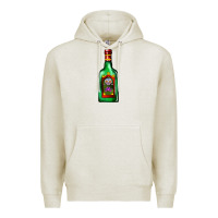 Oatmeal Heather tequila bottle Premium Hoodie - AdoDesignShop