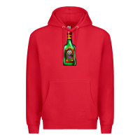 Red tequila bottle Premium Hoodie - AdoDesignShop