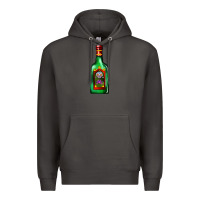 Smoke tequila bottle Premium Hoodie - AdoDesignShop