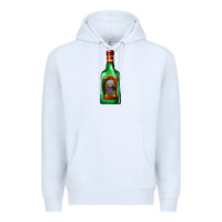 White tequila bottle Premium Hoodie - AdoDesignShop