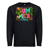 Black summer vibes Premium Sweatshirt - Zillion Design Studio
