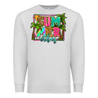 Dove Grey summer vibes Premium Sweatshirt - Zillion Design Studio