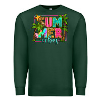 Sports Green summer vibes Premium Sweatshirt - Zillion Design Studio