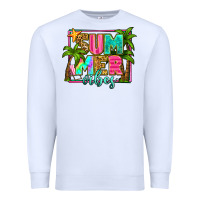 White summer vibes Premium Sweatshirt - Zillion Design Studio