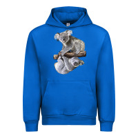 Cobalt Koala Urban Hoodie - LillyAllenDesigns