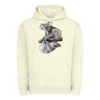 Pigment Pistachio Koala Urban Hoodie - LillyAllenDesigns