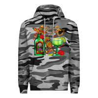 Slate Camo mexican tequila margarita and maracas Premium Hoodie - AdoDesignShop