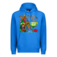 True Royal mexican tequila margarita and maracas Premium Hoodie - AdoDesignShop