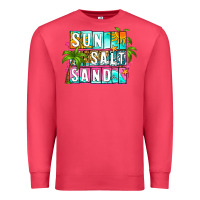 Cardinal sun salt sand summer Premium Sweatshirt - Zillion Design Studio
